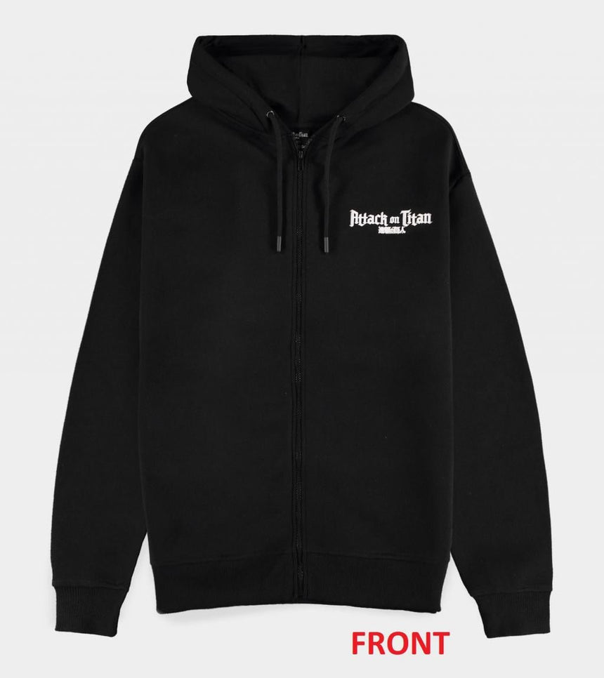 ATTACK ON TITAN - Colossus Titan - Pull à Capuche Zipper Homme (L)