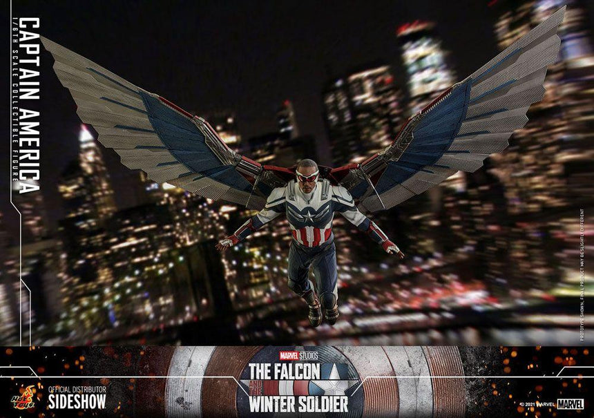 MARVEL - Captain America (Falcon & Winter S) - Figurine articulée 30cm
