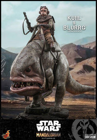 STAR WARS - Kuiil & Blurrg (The Mandalorian) - Statuettes 37cm