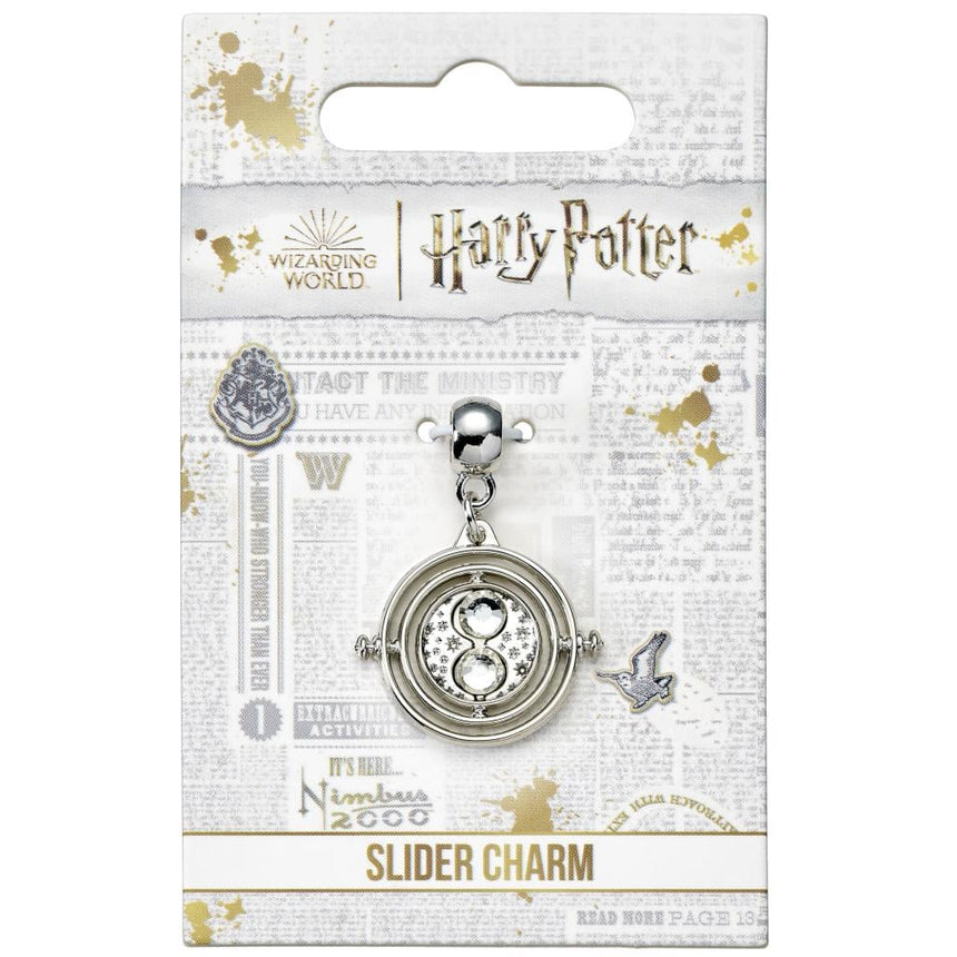 HARRY POTTER - Retourneur de Temps - Charme Pendentif Argenté
