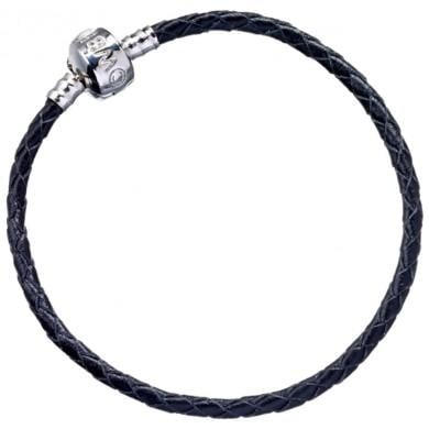HARRY POTTER - Bracelet Fantaisie cuir noir - 21cm