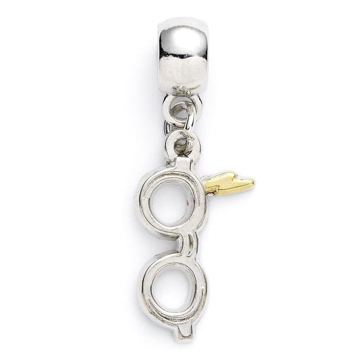 HARRY POTTER - Eclair & Lunettes - Charme pour Collier & Bracelet