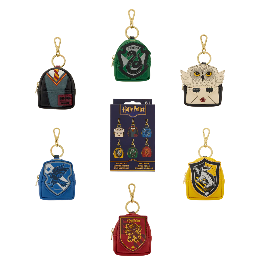 HARRY POTTER - Mini Backpack Bag Charm Loungefly Mystery Box