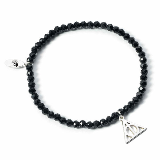 HARRY POTTER - Reliques de la Mort -Charme en Argent & Bracelet Perles