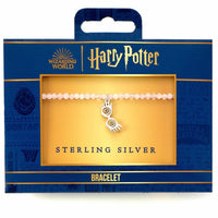 HARRY POTTER - Lunettes Luna - Charme en Argent & Bracelet Perles