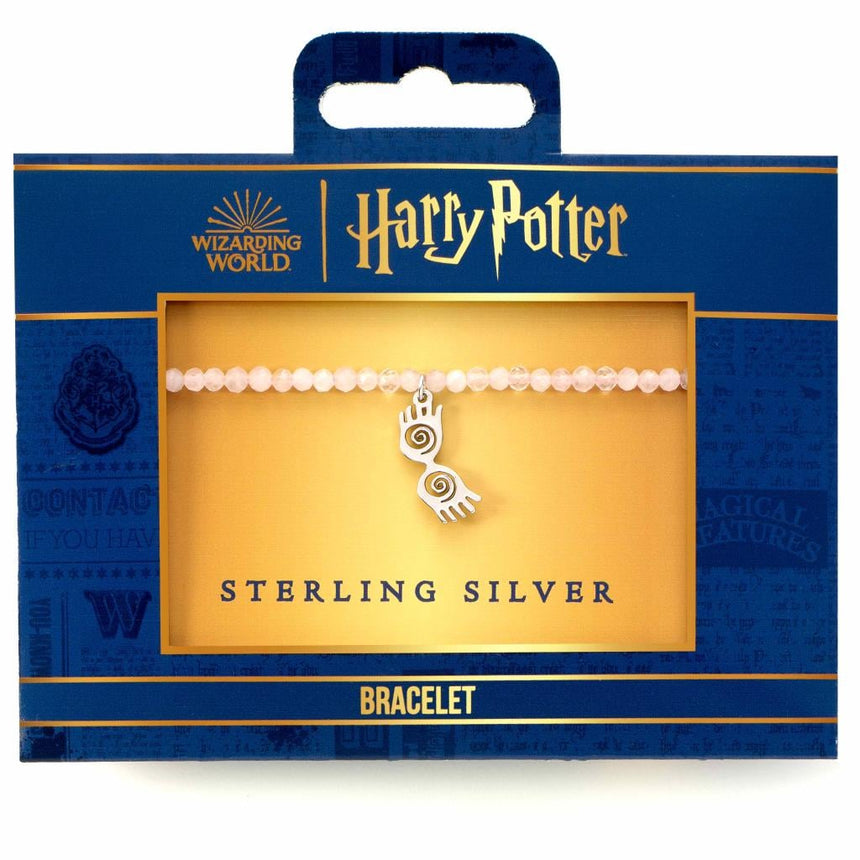 HARRY POTTER - Lunettes Luna - Charme en Argent & Bracelet Perles