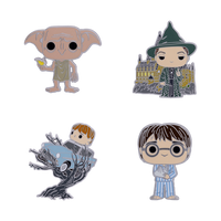 HARRY POTTER - Funko 4pk Pin Set - Anniversary Chamber of Secrets