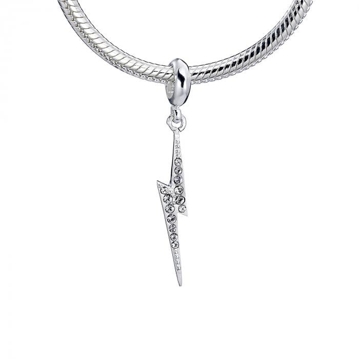 HARRY POTTER - Eclair - Charme + Cristaux pour Bracelet