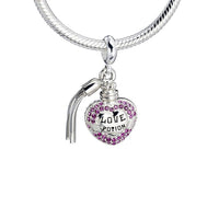 HARRY POTTER - Love Potion - Charme Slider + Cristaux pour Bracelet