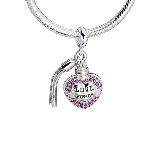 HARRY POTTER - Love Potion - Charme Slider + Cristaux pour Bracelet