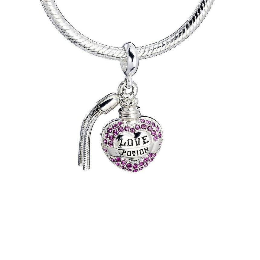 HARRY POTTER - Love Potion - Charme Slider + Cristaux pour Bracelet