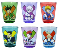 HUNTER X HUNTER - Groupe - 12 Verres à Shot 57ml - Mystery box