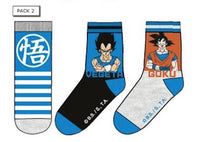 DRAGON BALL - Pack de 3 Chausettes Vegeta/Goku (T35/37)