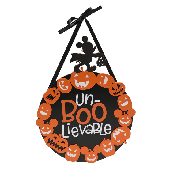 MICKEY - Halloween - Plaque Décorative