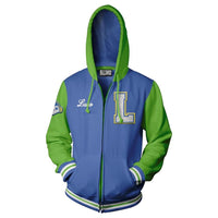 OVERWATCH - Varsity LUCIO Zip-up Hoodies (M)