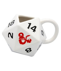DONJONS & DRAGONS - Dé D20 - Mug 3D en céramique 15.2x10.6x10cm