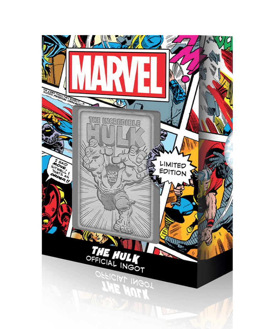 MARVEL - The Hulk - Carte en métal collector