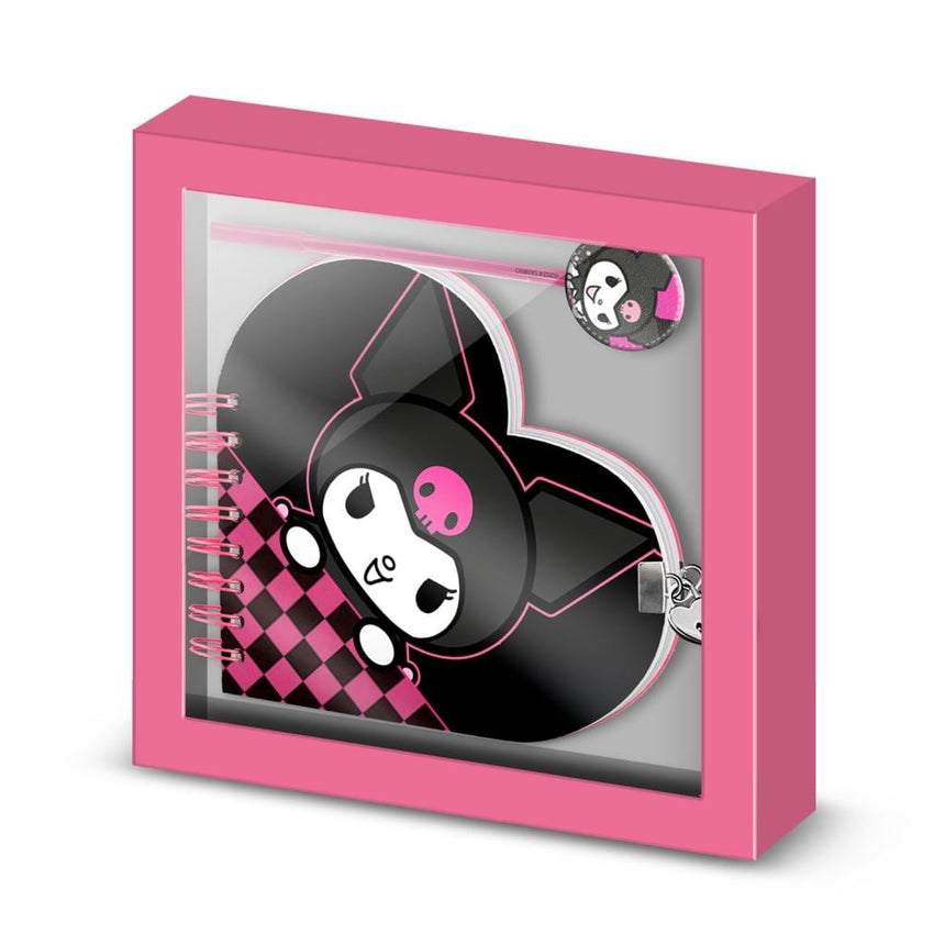 KUROMI - Gift Box - Journal Secret + Stylo Bille
