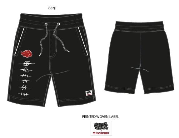 NARUTO - Akatsuki - Short Bermuda (M)