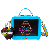 HASBRO - Lite Brite - Sac bandoulière Loungefly