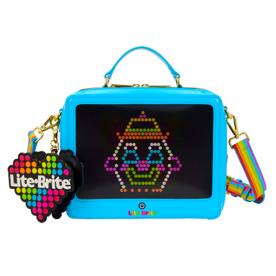 HASBRO - Lite Brite - Sac bandoulière Loungefly