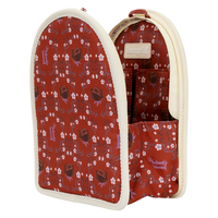 LOUNGEFLY - Cream & Red -Organisateur de Mini sac à dos LoungeFly