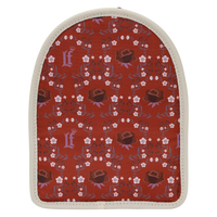 LOUNGEFLY - Cream & Red -Organisateur de Mini sac à dos LoungeFly