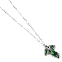 LE SEIGNEUR DES ANNEAUX - Feuille de Lorien - Collier