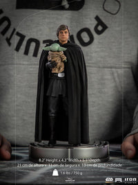 STAR WARS - Luke Skywalker et Grogu - Statuette  ArtScale 1/10 21cm