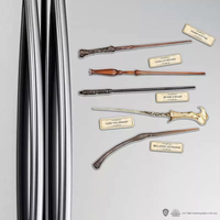 HARRY POTTER - Baguettes 01 - Planche de 10 magnets en mousse