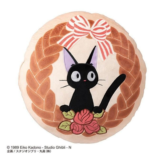 KIKI LA PETITE SORCIERE - Jiji Couronne de pain - Coussin 35x35cm