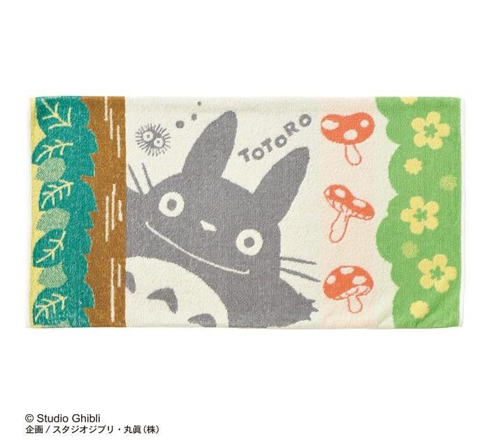 MON VOISIN TOTORO - Totoro Champignons - Taie d'oreiller 64x34cm