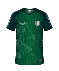 L'ATTAQUE DES TITANS - Scout Regiment 09 - Maillot de Foot Homme (M)