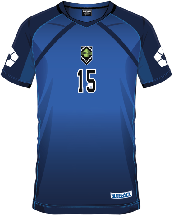 BLUE LOCK - Yoichi Isagi 15 - Maillot de Foot Homme (S)