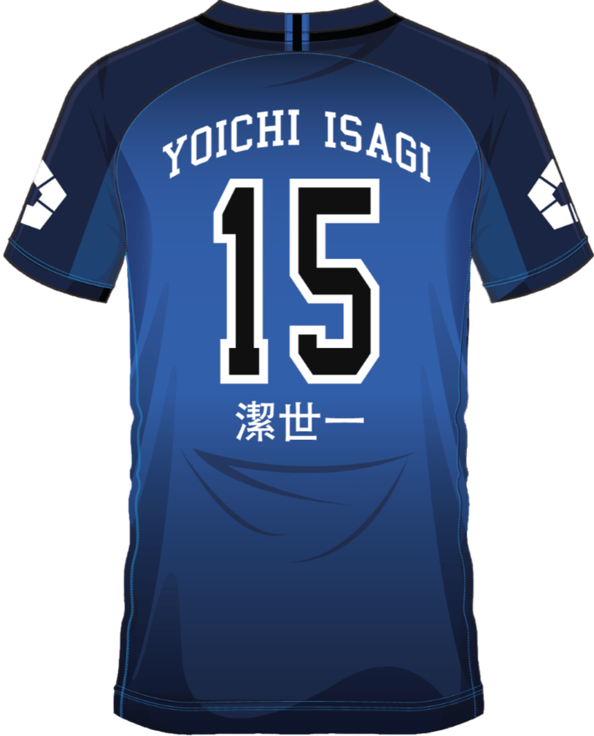 BLUE LOCK - Yoichi Isagi 15 - Maillot de Foot Homme (M)