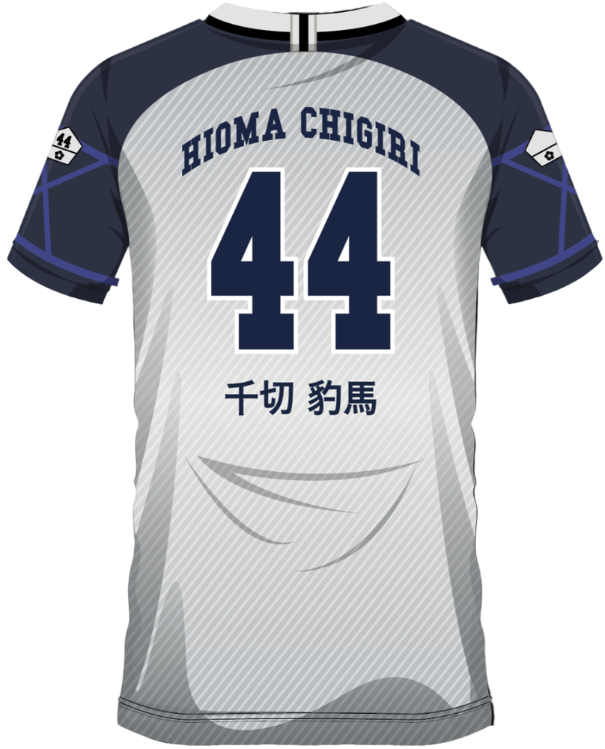 BLUE LOCK - Hioma Chigiri 44 - Maillot de Foot Homme (M)