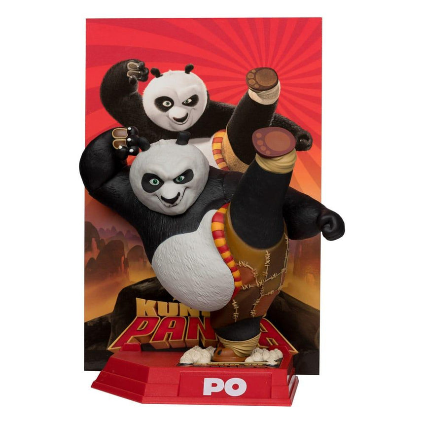 KUNG FU PANDA - Po - Statuette Movie Maniacs 17cm