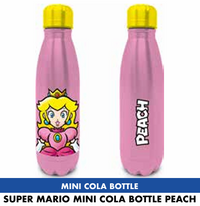 SUPER MARIO - Peach - Mini Cola Bottle - 540 ml