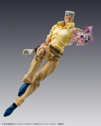 JOJO PART 3 - Joseph Joestar & Iggy - Fig. Super Action Chozokado 15cm