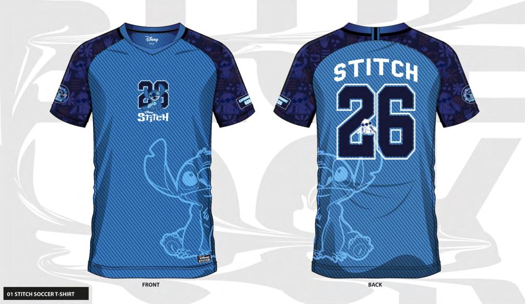 DISNEY - Stitch 26 - Maillot de Foot Homme (M)