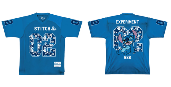 DISNEY - Stitch - T-Shirt Sports US Replica unisex (XL)