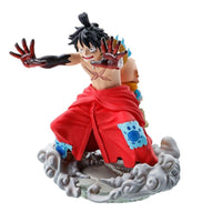 ONE PIECE - Logbox Re Birth Wanokuni - Set 4 Statuettes Petitrama 9cm