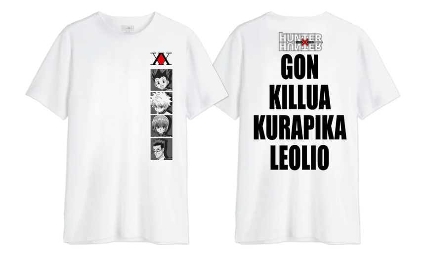 HUNTER X HUNTER - Gon Killua Kurapika ...- T-Shirt Oversize Homme (S)