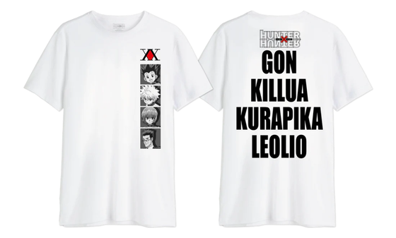 HUNTER X HUNTER - Gon Killua Kurapika ...- T-Shirt Oversize Homme (XL)