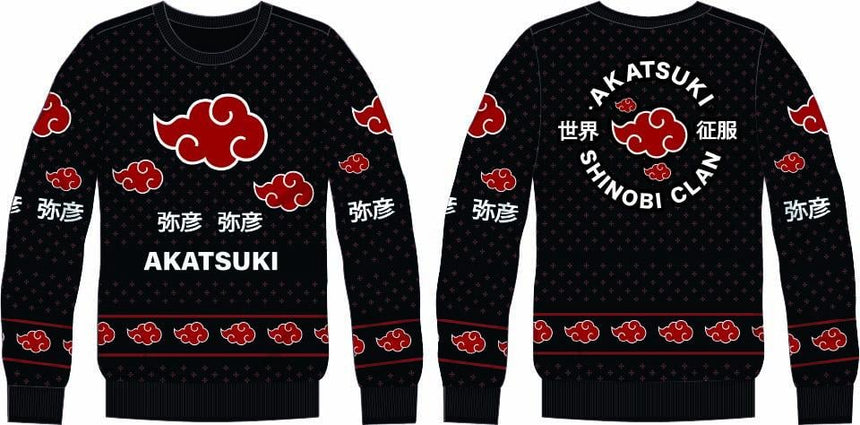 NARUTO - Akatsuki - Pull de Noël Homme (S)