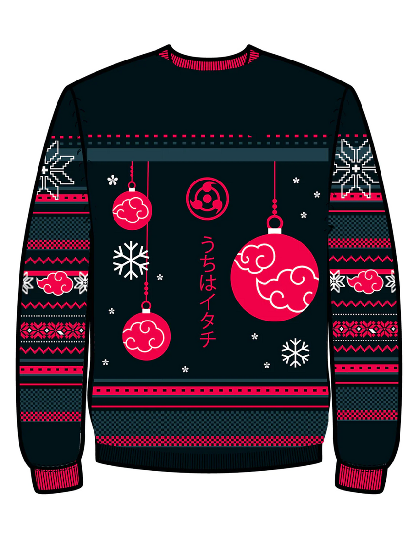 NARUTO - Itachi - Pull de Noël Homme (XS)