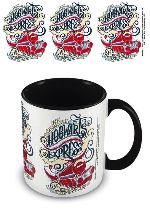 HARRY POTTER - Hogwarts Express Black - Mug intérieur coloré 315ml