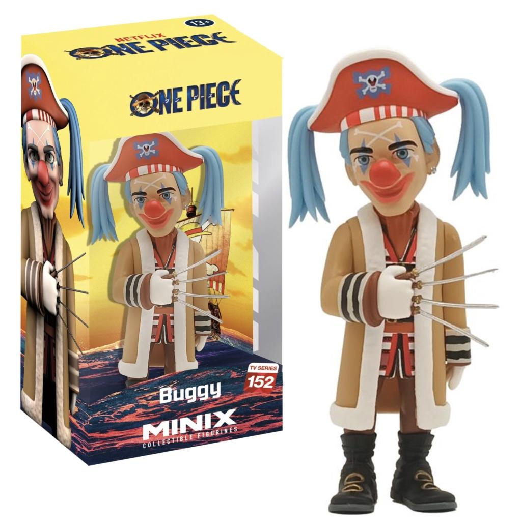ONE PIECE - Buggy - Figurine Minix # 12cm