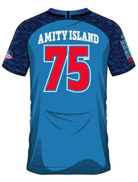 LES DENTS DE LA MER - Amity Island 75 - Maillot de Foot Homme (L)