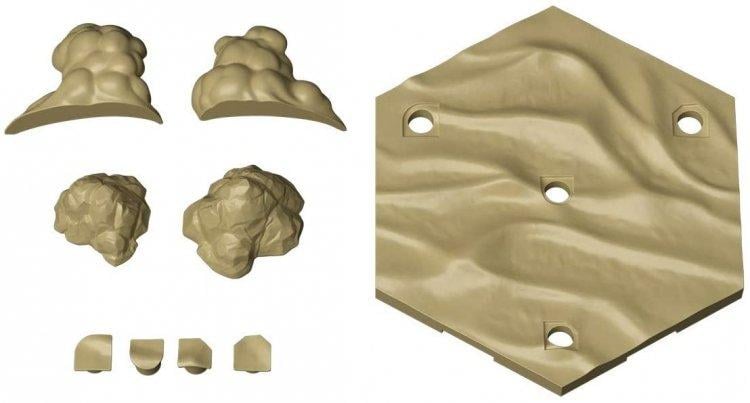 GUNDAM - Customize Scene Base 02 Desert Version - Model Kit